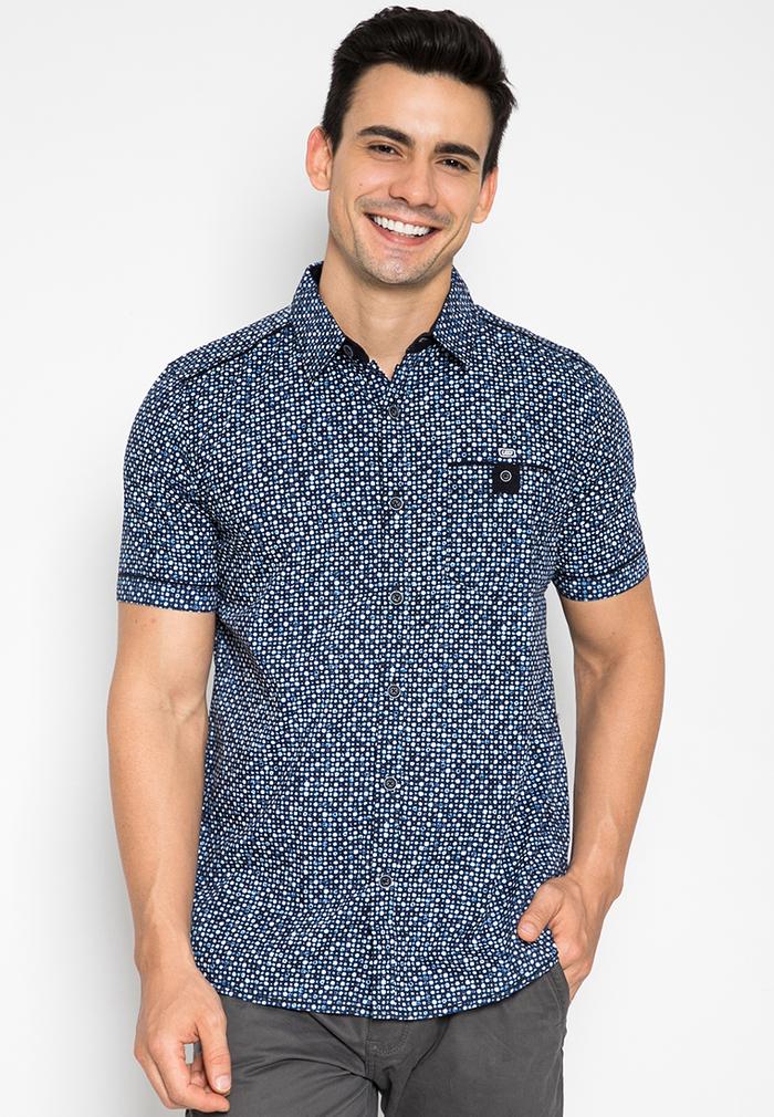 Gambar LGS - Kemeja Casual Pria - Slim Fit - Biru - JSH.392.S877F.693.C - M dari LGSgeneration undefined Tokopedia