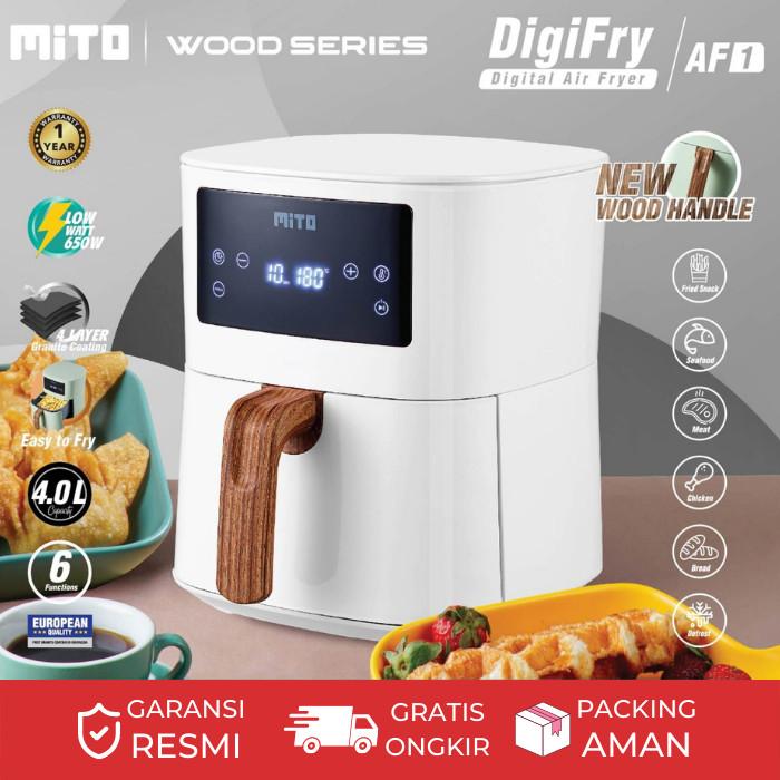 Gambar MITO AF1 Digital Air Fryer ( via Gojek / Grab ) - Merah Muda dari Satu Elektronik undefined 5 Tokopedia