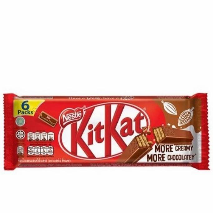 Gambar KitKat Multipack 2f (Isi 6 Pack X 17 Gr) / KitKat Cokelat Coklat dari Lavatera Garden undefined Tokopedia