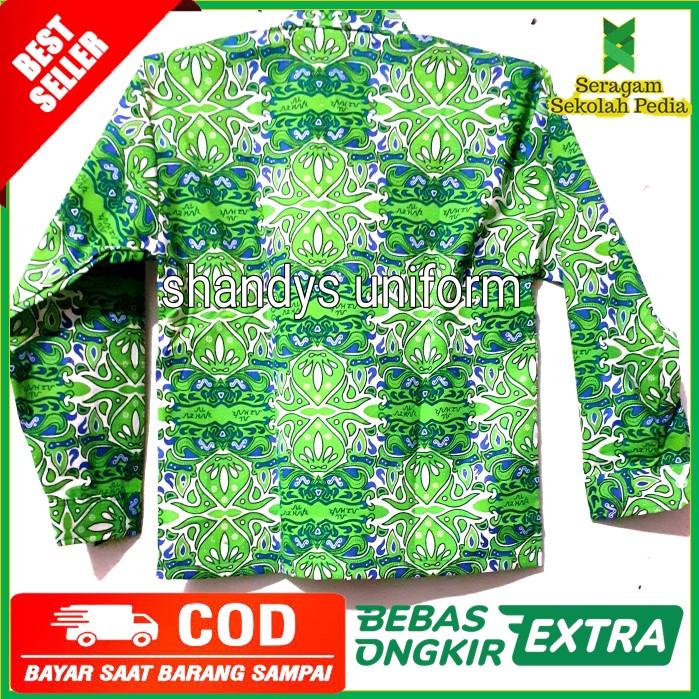 Gambar baju batik sd al azhar lengan panjang / seragam sekolah sd al azhar - 18 dari Seragam Sekolah Pedia undefined Tokopedia