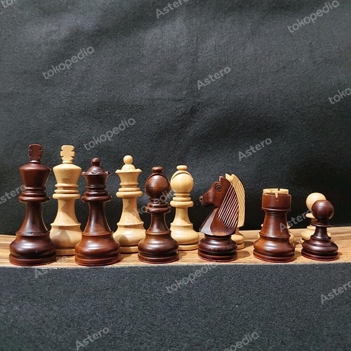 Jual Wooden Chess Set Dgt Timeless Wider Based+ Papan Lipat Tebal+chess ...
