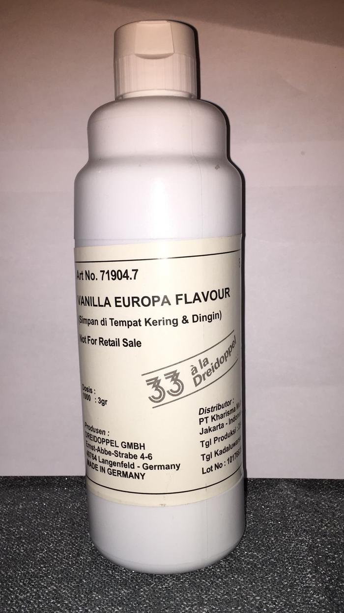 Gambar Dreidoppel Vanilla Europa Flavour Vanili eropa paste cake wangi vanila - 1 liter dari Kochindo undefined Tokopedia