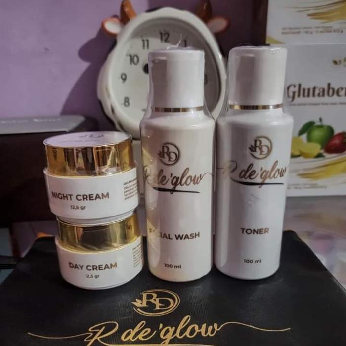 Gambar Paket Skincare Rd Gold /Rde Glow (RINNA DIAZELLA) original / Pemutih - RDE GLOW, ecer day cream dari galeryshoes_bdg undefined Tokopedia