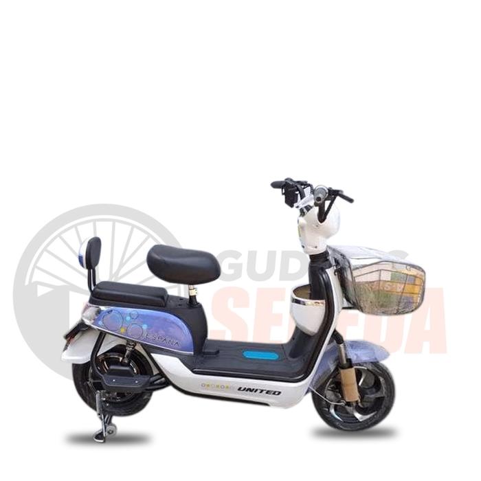 Gambar Sepeda Motor Listrik United Espana Milez Bosch Baterai 48V Garansi - Blue dari Sepeda dan Motor Listrik undefined Tokopedia