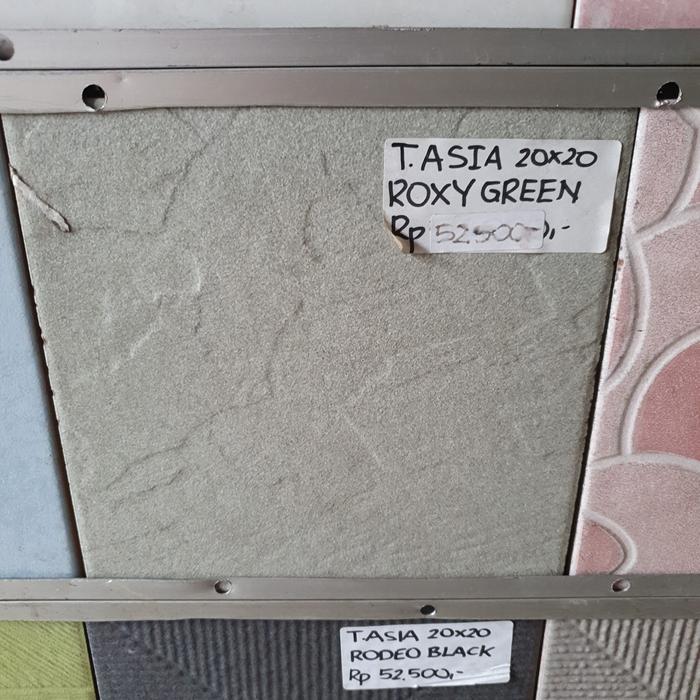 Jual keramik asia roxy 20x20 lantai kasar kamar mandi, teras - roxy ...