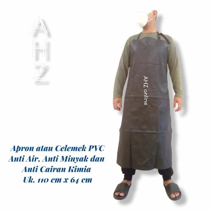 Gambar Apron Industri PVC anti air,anti minyak dan kimia 110 cm x 64 cm - Hitam dari AHZ ONLINE undefined Tokopedia