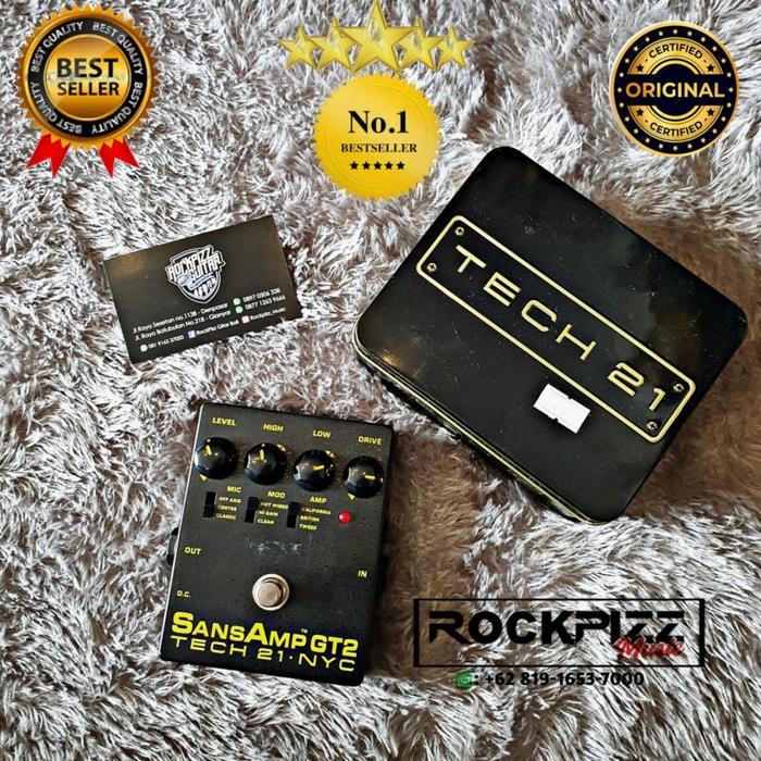 Gambar TECH 21 SANS AMP GT2 GT 2 GT-2 GUITAR PREAMP PEDAL dari ROCKPIZZ MUSIC SINGARAJA undefined Tokopedia