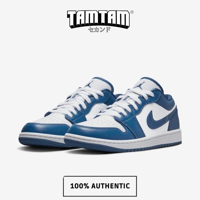 Jual Nike Air Jordan Low Marina Blue (W) 100% Original 38