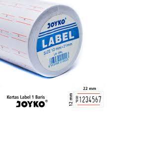 Gambar kertas alat cetak label harga merek (merk) price labeller hang tag gun - segulung 10 rol dari Alfa Kirani Shop undefined Tokopedia