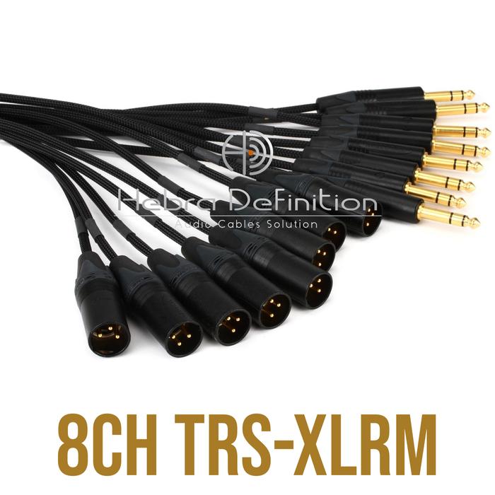 Gambar HEBRA DEFINITION CUSTOM STUDIO SNAKE CABLE - 8ch TRS-XLRM, 50 Meter dari HebraDefinition undefined Tokopedia