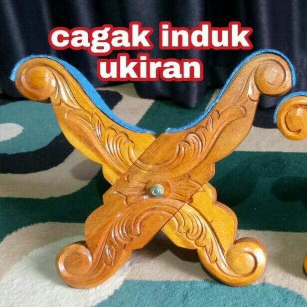 Gambar cagak | rancak ukir kendang jaipong - cagak induk dari Yosep pengrajin kendang undefined Tokopedia