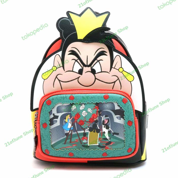 Loungefly Queen Of Hearts Mini Backpack Alice In Wonderland