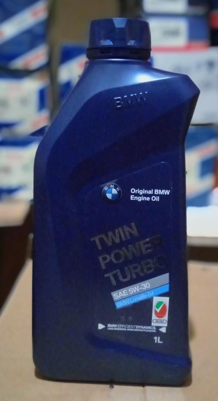 Jual Oli ORIGINAL BMW " TWIN POWER TURBO" SAE 5W30 LONGLIFE04 LITER
