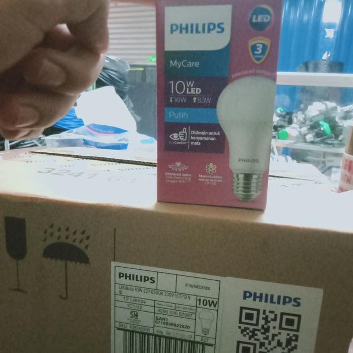 Gambar LAMPU LED PHILIPS 10WATT/LAMPU LED 10W PHILIPS PUTIH ORIGINAL dari elektrikal komponen undefined Tokopedia