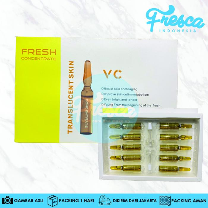 Gambar [SATUAN] FRESH CONCENTRATE MOISTENING ACTIVATING HA SERUM BB GLOW - Vit C, 1 Buah dari Fresca.id undefined Tokopedia