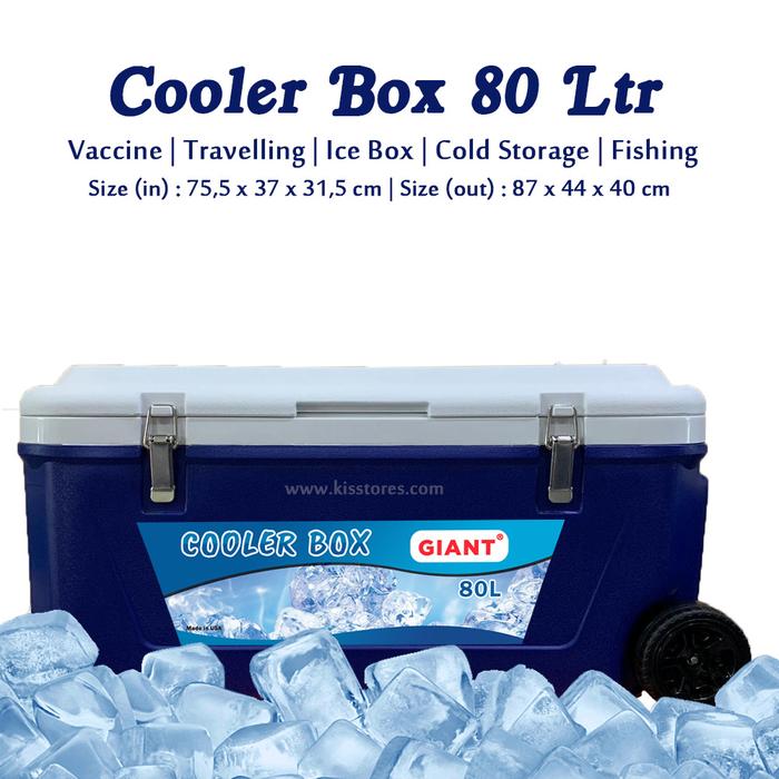 Gambar Cooler Box Giant 80 Liter / cooler box ikan atau untuk memancing - packing standar, 80 L dari kisstores_NEW undefined Tokopedia