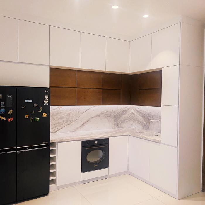 Gambar kitchen set minimalis dari Rizspace undefined Tokopedia