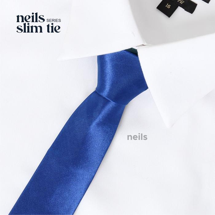 Gambar DASI SLIM POLOS BANDUNG / SLIM TIE / WARNA HITAM - Tosca dari NEILS CLOTHING undefined 5 Tokopedia