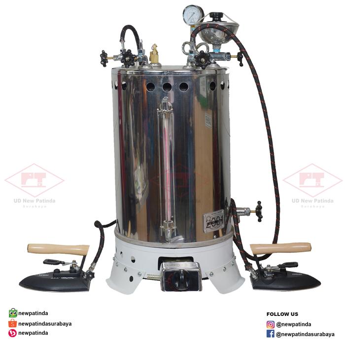 Gambar Boiler Besar Steam Maomoto GB-27 Liter untuk Laundry - A dari New Patinda undefined Tokopedia