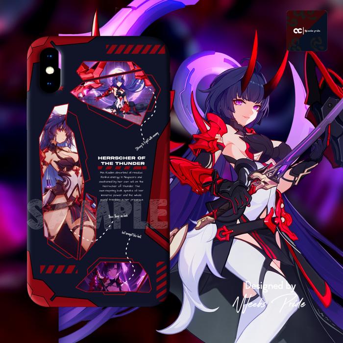 Gambar Phone Case Honkai Impact 3rd - Raiden Mei Herrscher of Thunder - tipe 2, Anticrack dari Weebspride undefined Tokopedia