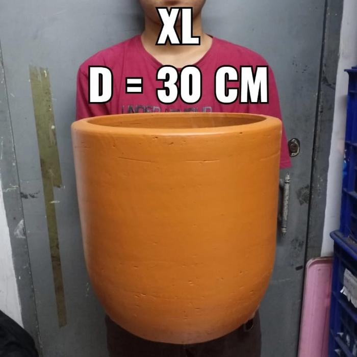 Gambar pot tanah liat, kapsul, pot teracota, pot bunga, pot gerabah - XL 30 cm dari Asean Mt64 Bandung undefined Tokopedia