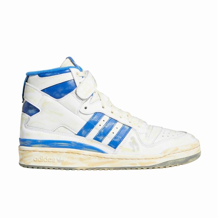 adidas forum 84 white blue