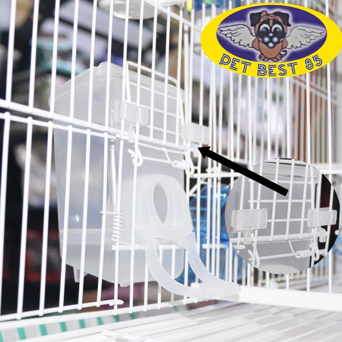 Gambar Dispenser/Tempat Pakan Burung 250gr Import Italy/Eclipse Feeder Art323 - No Attachment dari PETBEST 85 undefined Tokopedia