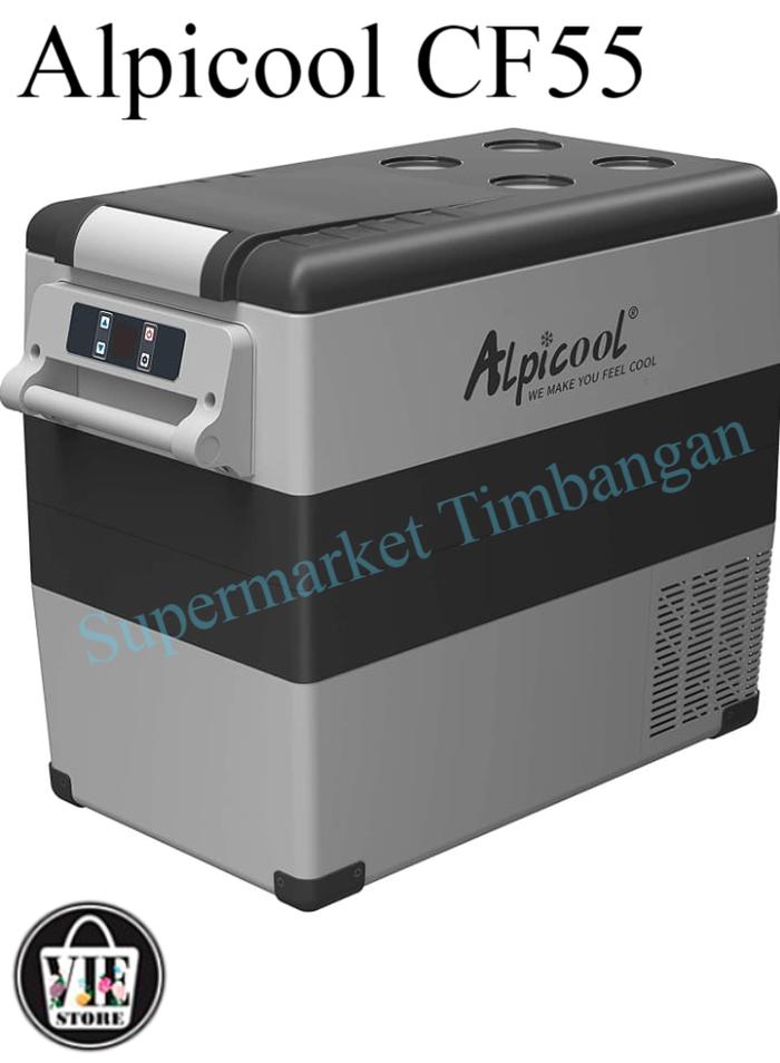 Gambar Alpicool CF55/Kulkas Portable/Mini Freezer/Kulkas Mobil/Kulkas Mini dari Supermarket Timbangan undefined Tokopedia