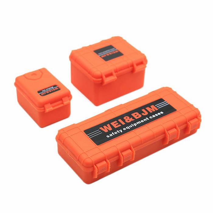 Gambar Aksesoris Box Rc adventure axial scx10 Trx-4 Rc4wd Rgt 1/10 - Orange dari TokoManba undefined Tokopedia