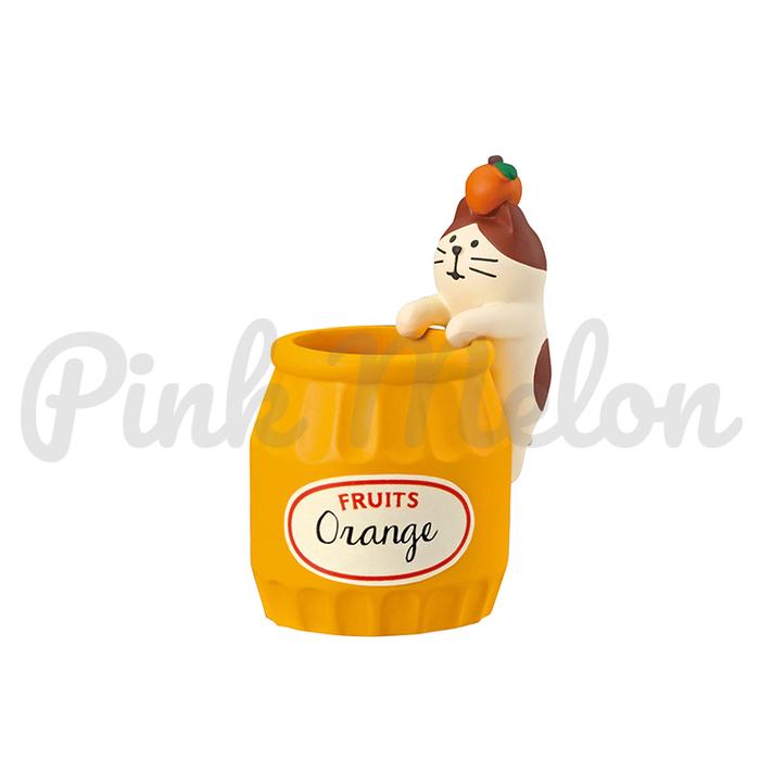 Gambar Decole Concombre Cat Figure Japan Desk Organizer / Tempat Pensil - Orange dari Pink Melon ID undefined Tokopedia
