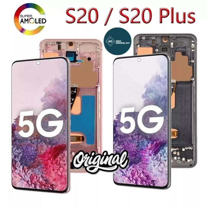 Gambar LCD TOUCHSCREEN SAMSUNG S20 - S20 PLUS ORIGINAL FS FRAME ORI 100% - SAMSUNG S20 dari UNTUNG JAVA ACC undefined Tokopedia
