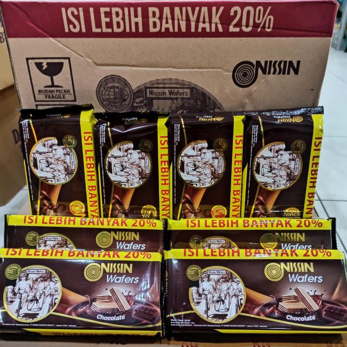 Gambar Nissin wafer cokelat 145 gr dari Garden Fruits & Toys undefined Tokopedia