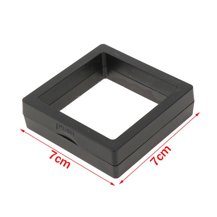 Gambar Jewelry Display - Floating Coin Holder / Pajangan Perhiasan - 7x7CM, Putih dari mushikyo undefined Tokopedia