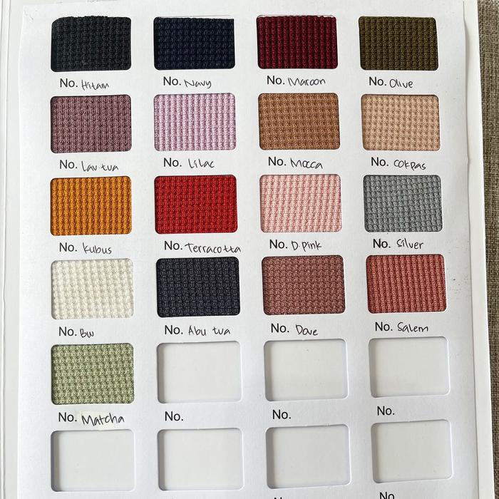 BAHAN SAJA] KAIN WAFFLE UNIQLO MINI 