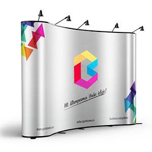 Gambar BACKWALL, BACKDROP PAMERAN, BACKDROP PORTABLE - 3 x 3 dari zifaart undefined Tokopedia
