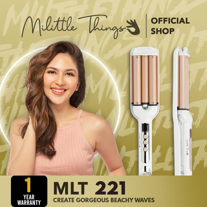 Gambar Milittle Things 221 Glamorous Wavy Hair - Catokan Pelurus Rambut dari Madame Gie Cosmetics undefined Tokopedia