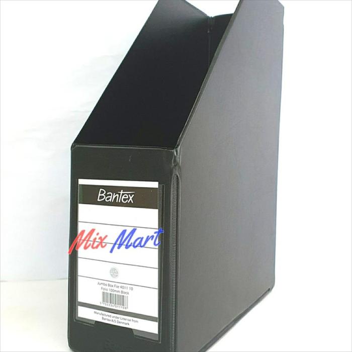 Gambar Bantex 4011 Jumbo Box File Folio 10 cm / Magazine File - Hitam dari MixmartOfficial undefined Tokopedia