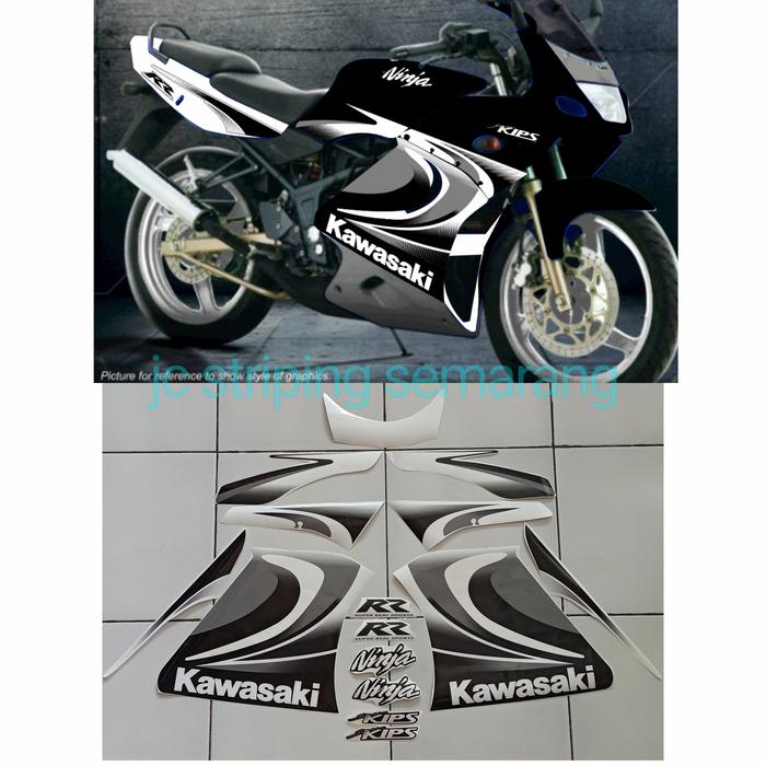 Gambar striping ninja rr old custom - Hitam dari jc striping semarang undefined Tokopedia