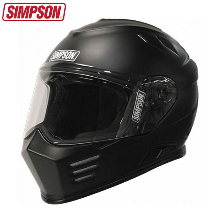 SIMPSON シンプソン VENOM SOLID MATT BLACK SIMSON マットブラック