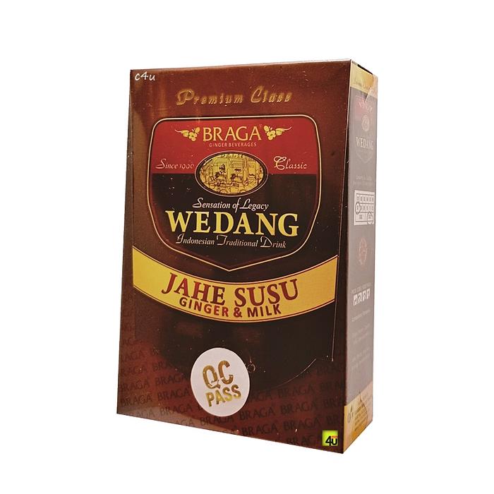 Gambar Braga WEDANG - Minuman Jahe Tradisional - Kotak Isi 3 Sachet - WJ Susu dari cemilan4u undefined Tokopedia