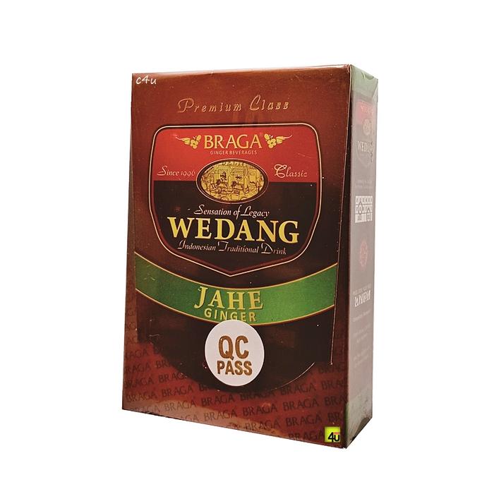 Gambar Braga WEDANG - Minuman Jahe Tradisional - Kotak Isi 3 Sachet - W Jahe dari cemilan4u undefined Tokopedia