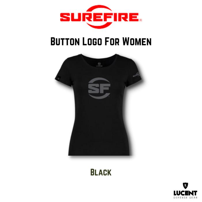 Gambar Surefire Button Logo for Women - Hitam, S dari Lucent Defense undefined Tokopedia