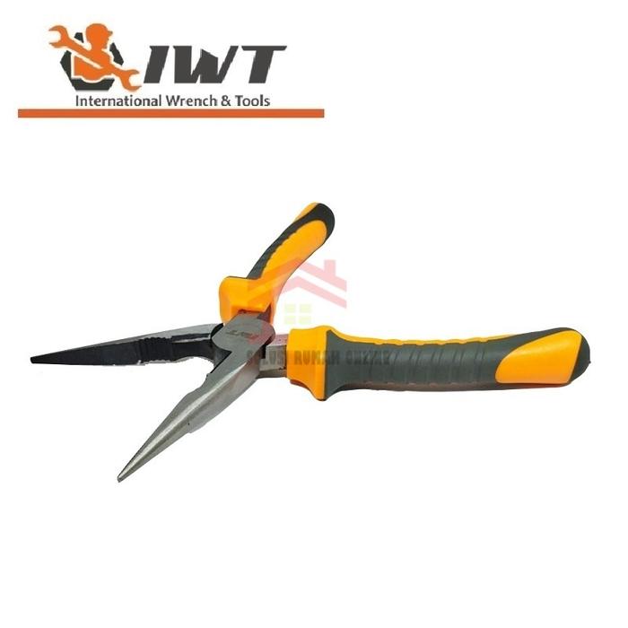 Gambar Tang Kombinasi Lancip Potong IWT 6 inch - 8 inch / Diagonal Plie - Lancip 6'' dari Solusirumahkuol undefined Tokopedia