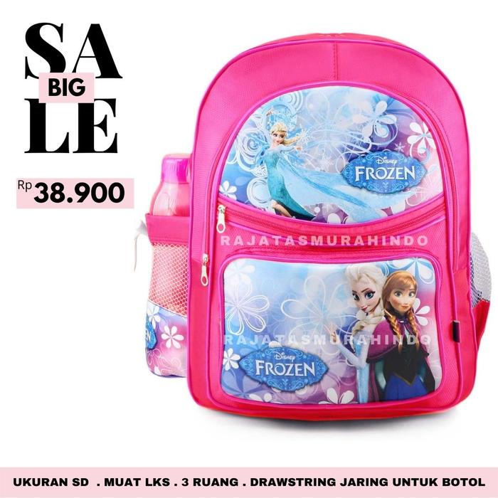 Gambar PROMO TAS ANAK - RANSEL MURAH - RANSEL SEKOLAH ANAK PEREMPUAN - FROZEN FLOWER dari Rajatasmurahindo undefined Tokopedia