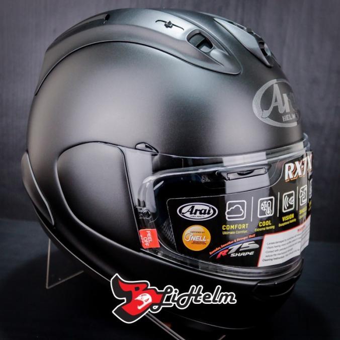 Gambar Arai Helm Rx-7X Solid | Matt Black | Solid Rx7X Fullface - M dari wilonavalentine undefined Tokopedia