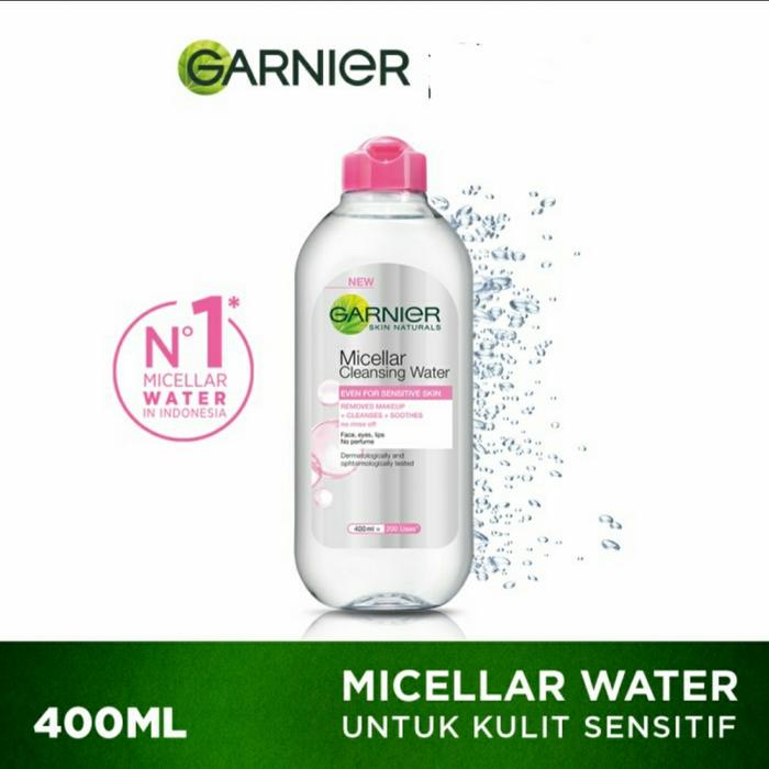 Gambar Garnier Micellar Water 400 ml - Merah Muda dari Samein undefined Tokopedia