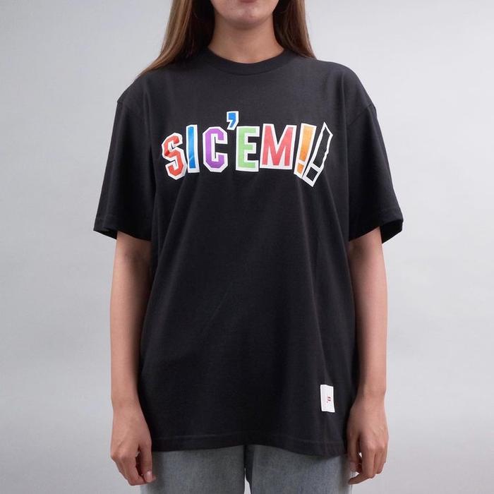 Jual Supreme WTAPS Sic'em! Black Tee 