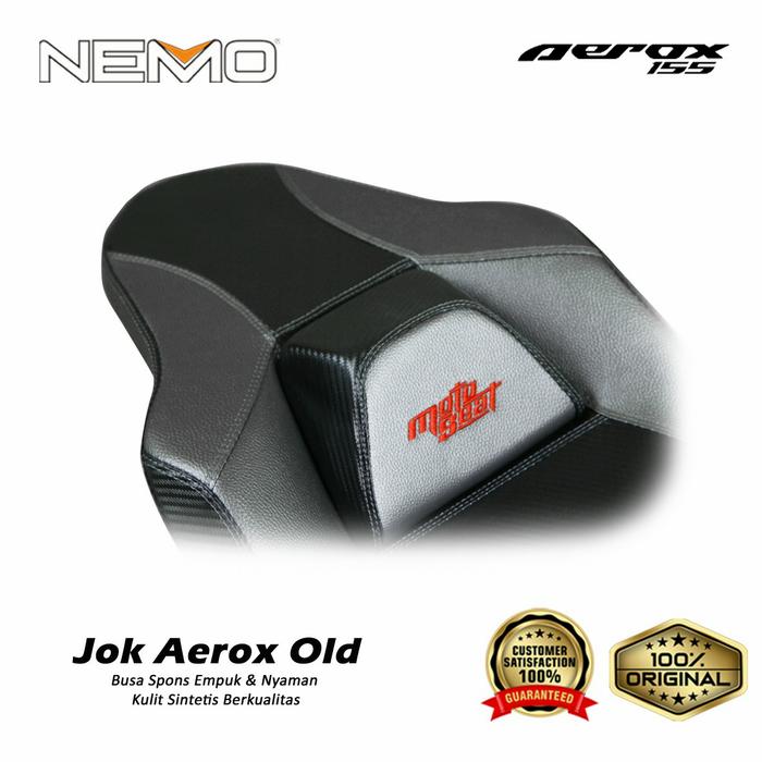 Gambar NEMO Jok Yamaha Aerox 155 - Silver dari GMA Product Series undefined Tokopedia