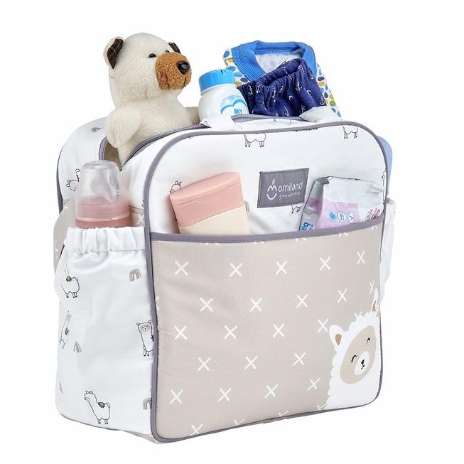Gambar Omiland Tas Bayi Besar Medium Kecil Aplaca Series Newborn / Diaper Bag - Tas Medium Cokl dari sweety bb_shop undefined Tokopedia
