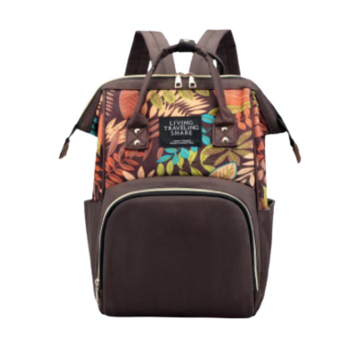 Gambar Tas Ransel Diaper Diapers Bag Bayi Baby Besar Terbaru Wanita Cewek - Coklat Motif dari Ranselbagpack undefined Tokopedia